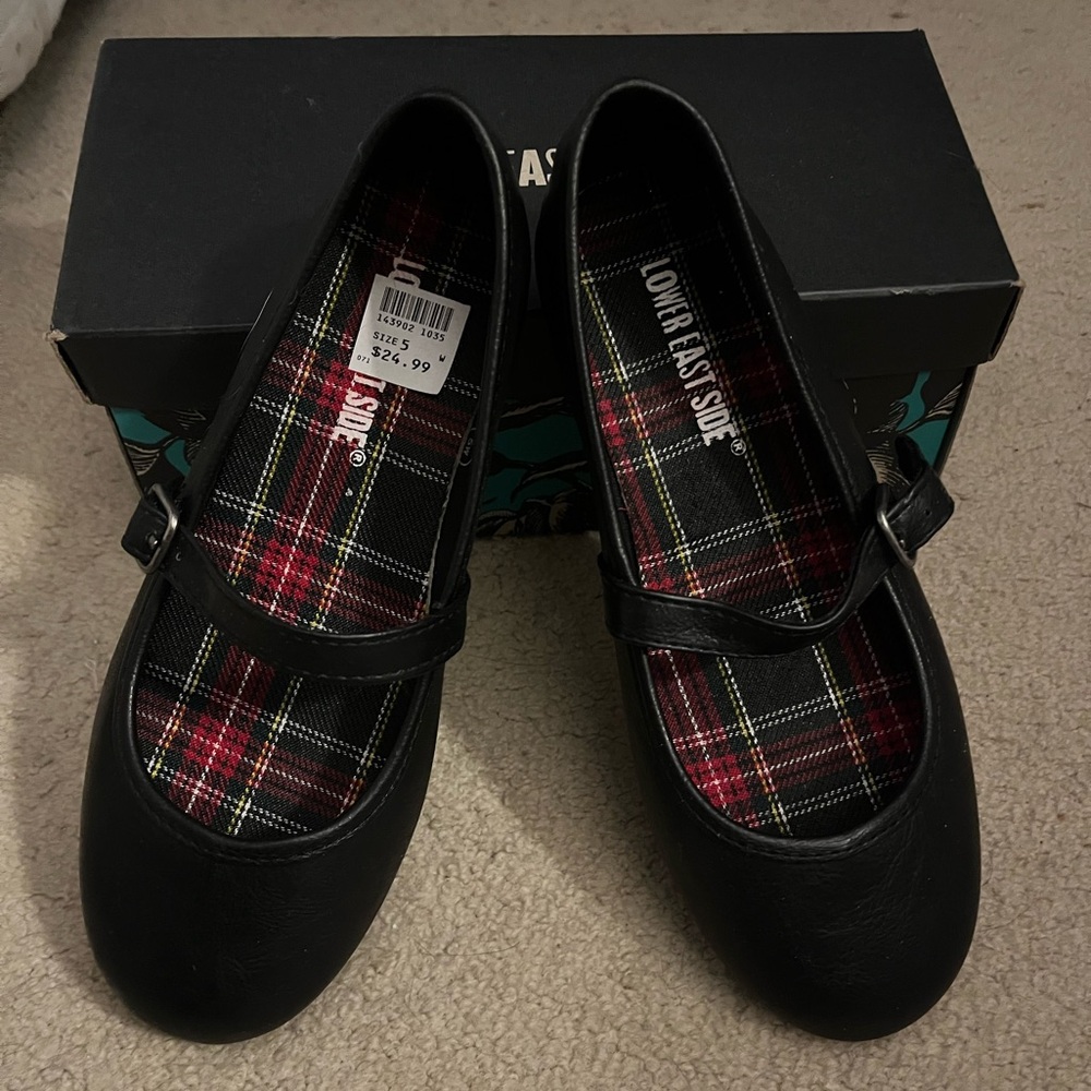 Lower East Side Addie Black Flats